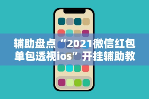 辅助盘点“2021微信红包单包透视ios”开挂辅助教程