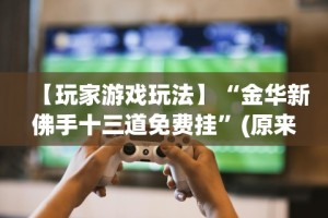 【玩家游戏玩法】“金华新佛手十三道免费挂”(原来确实是有插件)