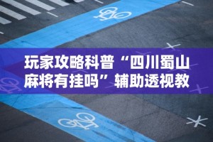玩家攻略科普“四川蜀山麻将有挂吗”辅助透视教程