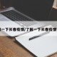 了解一下长春疫情/了解一下长春疫情情况