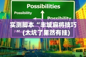 实测脚本“丰城麻将技巧”(太坑了果然有挂)