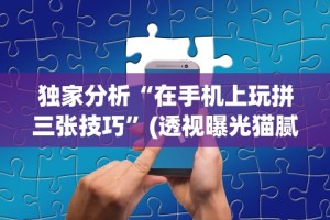 独家分析“在手机上玩拼三张技巧”(透视曝光猫腻)