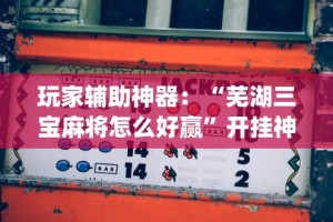 玩家辅助神器：“芜湖三宝麻将怎么好赢”开挂神器{透视辅助}全揭秘