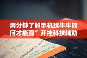 两分钟了解手机玩牛牛如何才能赢”开挂科技辅助神器手机