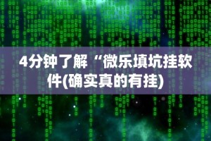 内幕揭晓“微乐跑得快怎么开挂”开挂步骤方法