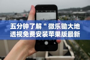 五分钟了解＂微乐锄大地透视免费安装苹果版最新辅助详细教程