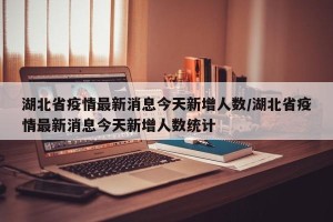 湖北省疫情最新消息今天新增人数/湖北省疫情最新消息今天新增人数统计