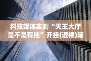 科技媒体实测“天王大厅是不是有挂”开挂(透视)辅助教程