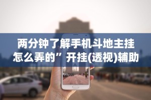 两分钟了解手机斗地主挂怎么弄的”开挂(透视)辅助教程