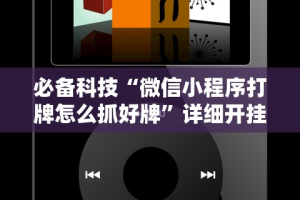 必备科技“微信小程序打牌怎么抓好牌”详细开挂教程