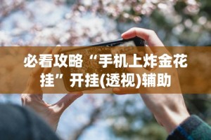 必看攻略“手机上炸金花挂”开挂(透视)辅助