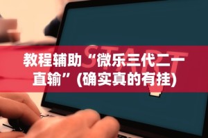 教程辅助“微乐三代二一直输”(确实真的有挂)