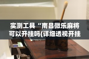 实测工具“南昌微乐麻将可以开挂吗(详细透视开挂教程)
