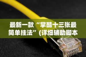 最新一款“掌酷十三张最简单挂法”(详细辅助脚本)