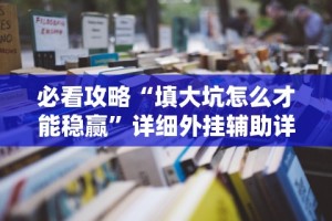必看攻略“填大坑怎么才能稳赢”详细外挂辅助详细教程