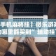 实测神器辅助“十三道必胜摆法图解”开挂(透视)辅助教程