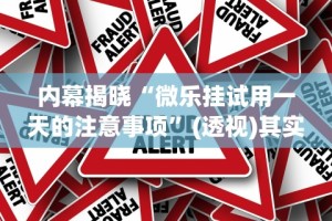 内幕揭晓“微乐挂试用一天的注意事项”(透视)其实确实有挂