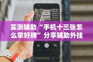 实测辅助“手机十三张怎么拿好牌”分享辅助外挂教程