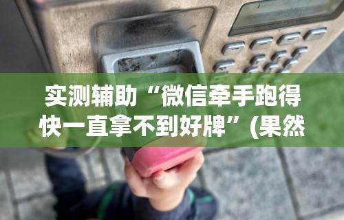 实测辅助“微信牵手跑得快一直拿不到好牌”(果然有透视挂)