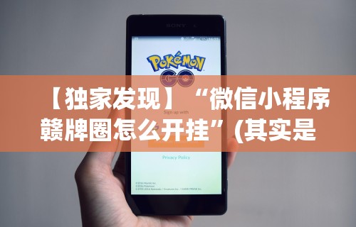 【独家发现】“微信小程序赣牌圈怎么开挂”(其实是有挂)