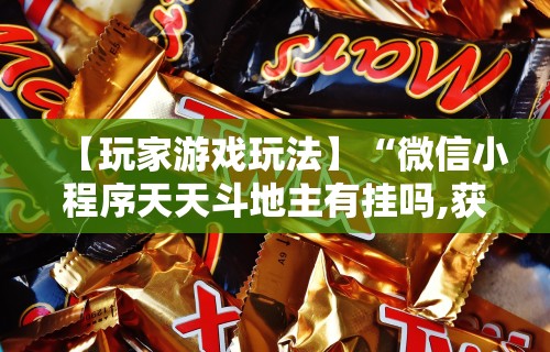 【玩家游戏玩法】“微信小程序天天斗地主有挂吗,获取方式分享”有挂详细开挂教程