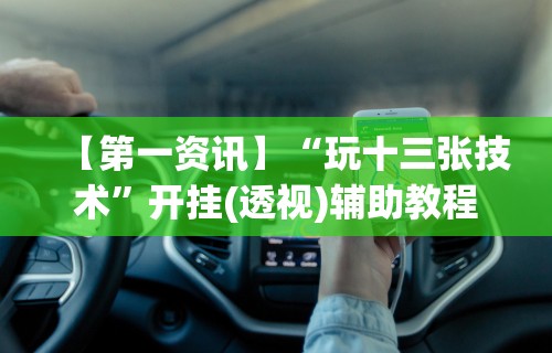 【第一资讯】“玩十三张技术”开挂(透视)辅助教程