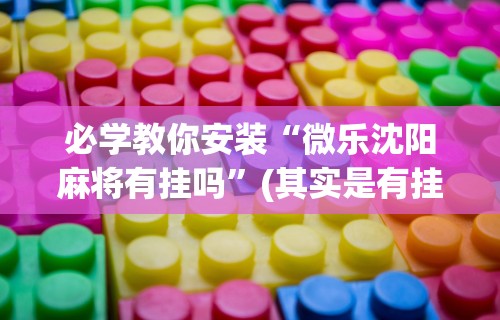 必学教你安装“微乐沈阳麻将有挂吗”(其实是有挂)