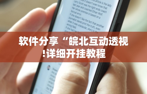 软件分享“皖北互动透视!详细开挂教程
