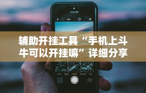 辅助开挂工具“手机上斗牛可以开挂嘛”详细分享装挂
