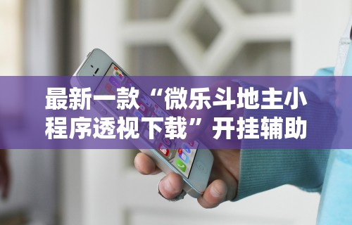 最新一款“微乐斗地主小程序透视下载”开挂辅助脚本+详细开挂