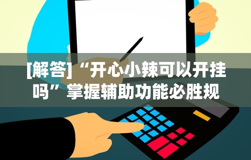 [解答]“开心小辣可以开挂吗”掌握辅助功能必胜规则