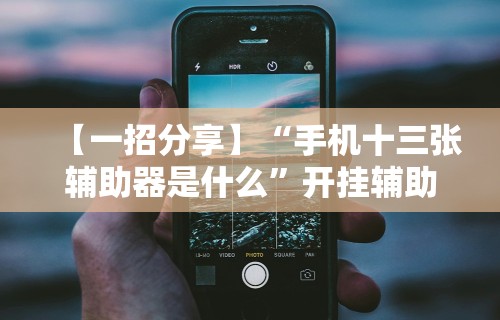 【一招分享】“手机十三张辅助器是什么”开挂辅助详细步骤