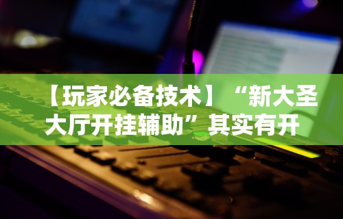【玩家必备技术】“新大圣大厅开挂辅助”其实有开挂插件!