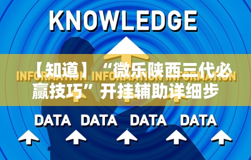 【知道】“微乐陕西三代必赢技巧”开挂辅助详细步骤