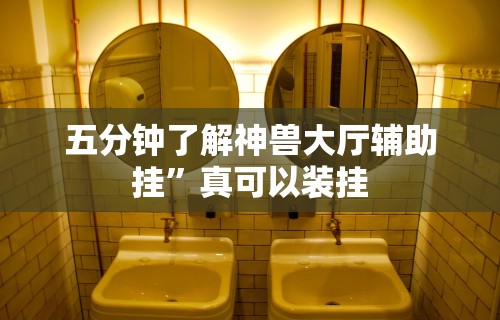 五分钟了解神兽大厅辅助挂”真可以装挂