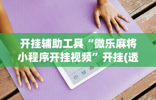 开挂辅助工具“微乐麻将小程序开挂视频”开挂(透视)辅助教程