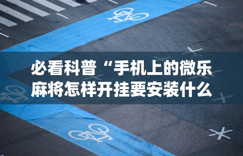 必看科普“手机上的微乐麻将怎样开挂要安装什么”(太坑了果然有挂)