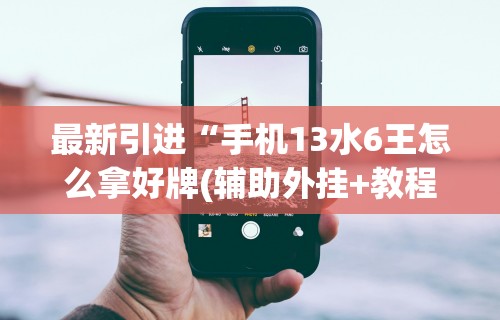 最新引进“手机13水6王怎么拿好牌(辅助外挂+教程) 最新引进“手机13水6王怎么拿好牌(辅助外挂+教程)