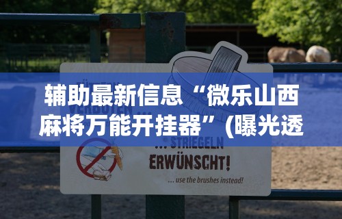 【终于出现】“驿城财神麻将有没有挂”掌握辅助功能必胜规则