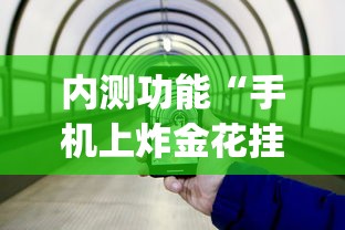 内测功能“手机上炸金花挂”(透视)其实确实有挂